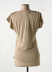 T-shirt marron LE BOUDOIR D'EDOUARD pour femme seconde vue