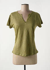 T-shirt vert LE BOUDOIR D'EDOUARD pour femme seconde vue