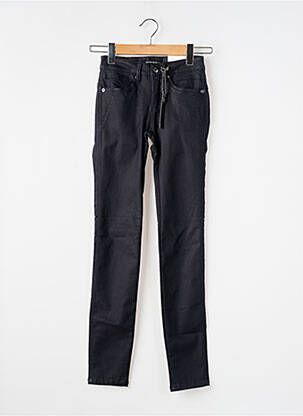 Pantalon slim tissage enduit taille normale bleu STREET ONE femme