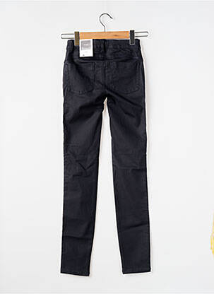 Pantalon slim tissage enduit taille normale bleu STREET ONE femme