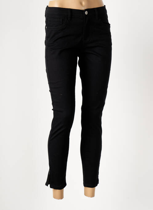 Pantalon 7/8 noir GEISHA pour femme