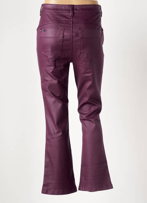 Pantalon flare violet STREET ONE pour femme