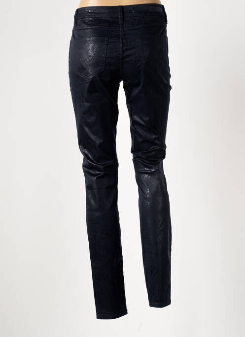 Pantalon slim bleu GEISHA pour femme