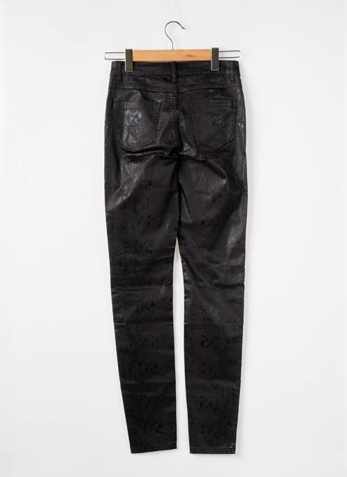 Pantalon slim noir GEISHA pour femme