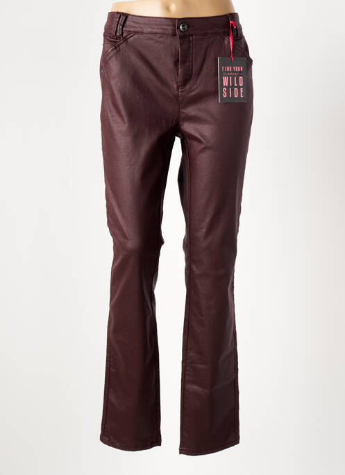 Pantalon slim rouge STREET ONE pour femme