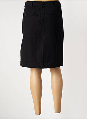 Jupe mi-longue coupe droite noir WHITE STUFF femme