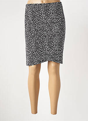 Jupe mi-longue coupe droite noir STREET ONE femme