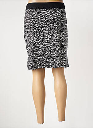 Jupe mi-longue coupe droite noir STREET ONE femme
