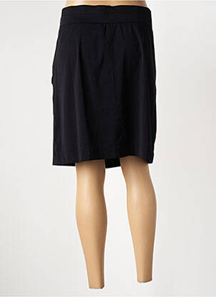Jupe mi-longue stretch noir STREET ONE femme