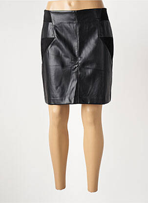 Jupe courte coupe droite noir STREET ONE femme