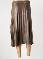 Jupe mi-longue marron STREET ONE pour femme seconde vue