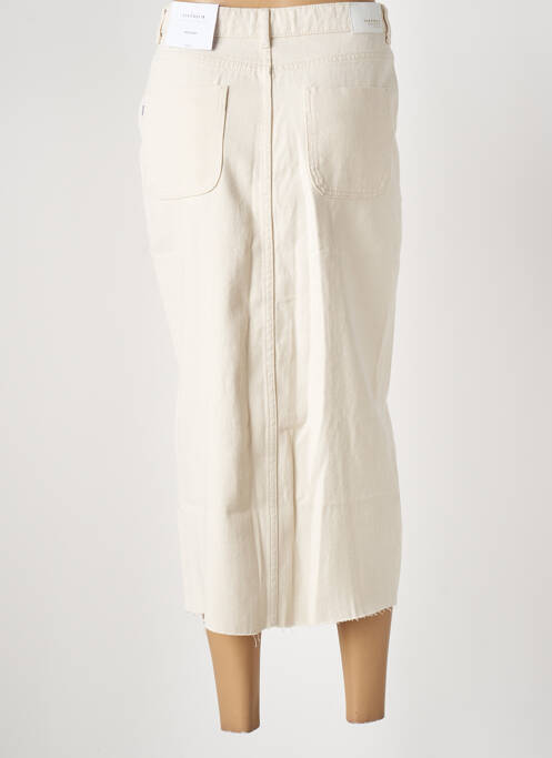 Jupe longue beige TIFFOSI pour femme