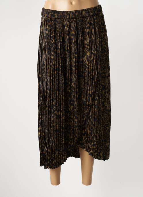 Jupe longue vert FREEMAN T.PORTER pour femme