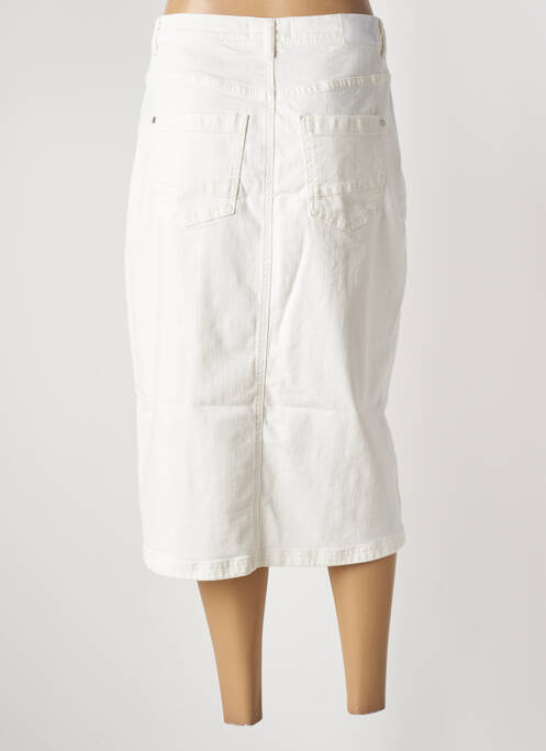 Jupe mi-longue beige STREET ONE pour femme