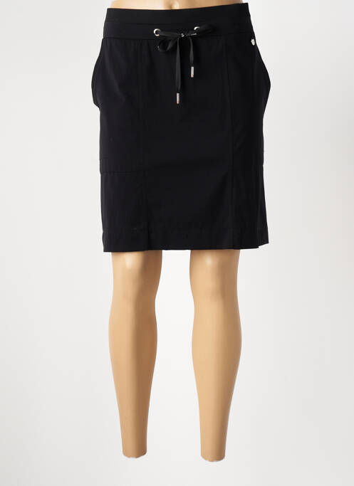 Jupe mi-longue noir STREET ONE pour femme