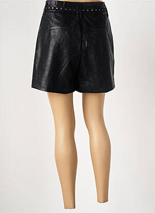 Short taille à pinces taille haute noir FREEMAN T.PORTER femme