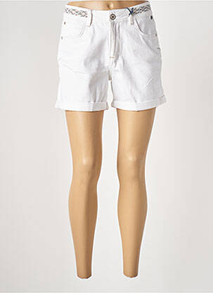 Short tissage denim taille normale beige FREEMAN T.PORTER femme