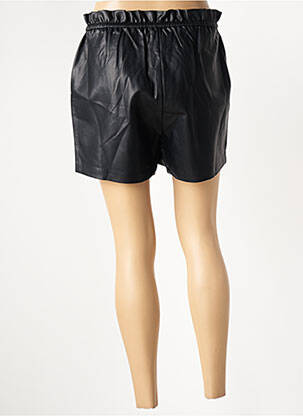 Short tissage simili-cuir taille normale noir MOLLY BRACKEN femme