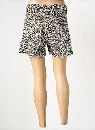 Short fermeture zippée sous rabat boutonné taille normale vert FREEMAN T.PORTER femme