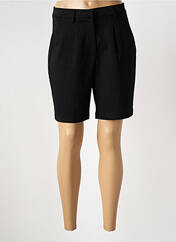 Bermuda noir ICHI pour femme seconde vue