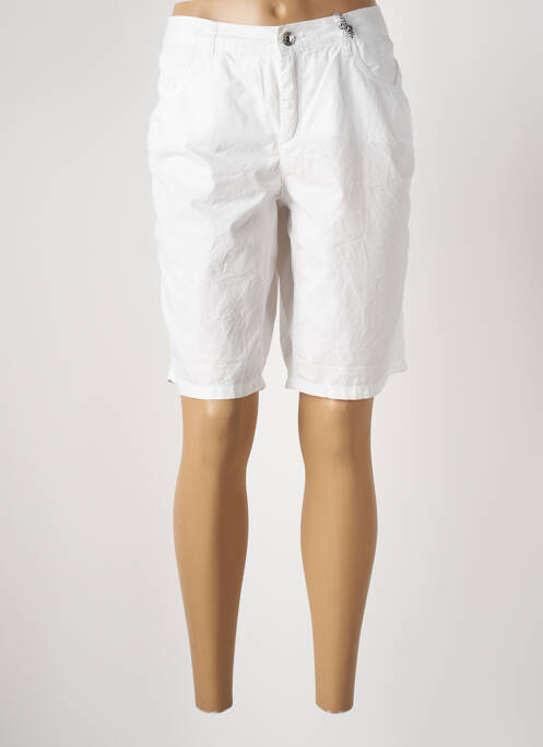 Bermuda blanc STREET ONE pour femme