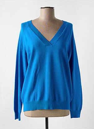 Pull bleu ICHI pour femme