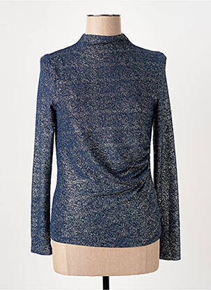 Top stretch manches longues bleu BSB femme