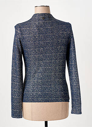 Top stretch manches longues bleu BSB femme