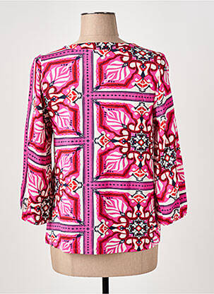 Blouse imprimé fleurs manches 3/4 rose STREET ONE femme