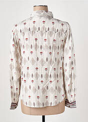 Chemisier blanc AGATHE & LOUISE pour femme seconde vue