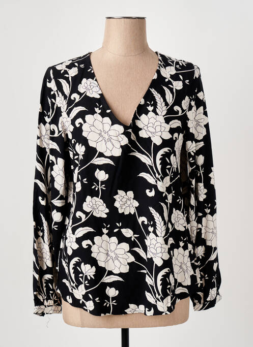 Blouse noir ICHI pour femme