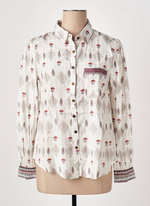 Chemisier blanc AGATHE & LOUISE pour femme