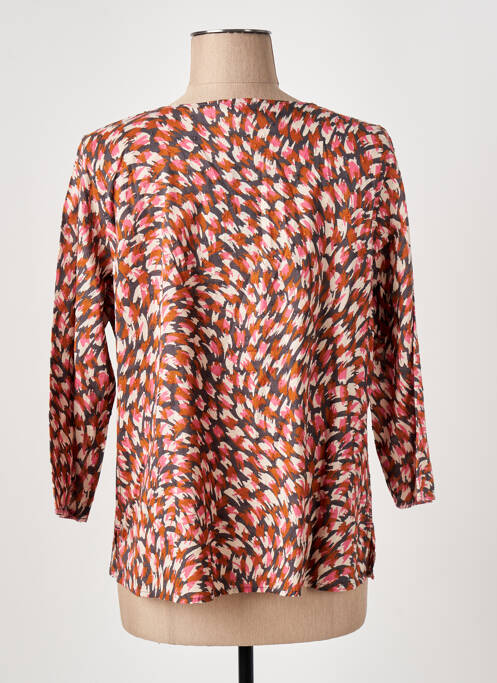 Chemisier coupe cintrée manches 3/4 rose WHITE STUFF femme