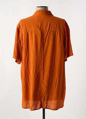 Chemisier manches courtes manches courtes orange LES TROPEZIENNES PAR M.BELARBI femme