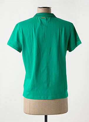Polo stretch manches courtes vert LES TROPEZIENNES PAR M.BELARBI femme