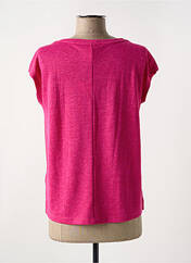 T-shirt rose STREET ONE pour femme seconde vue