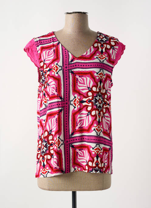 Blouse rose STREET ONE pour femme