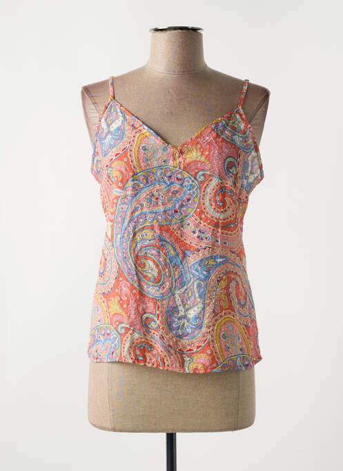 Top orange MOLLY BRACKEN pour femme