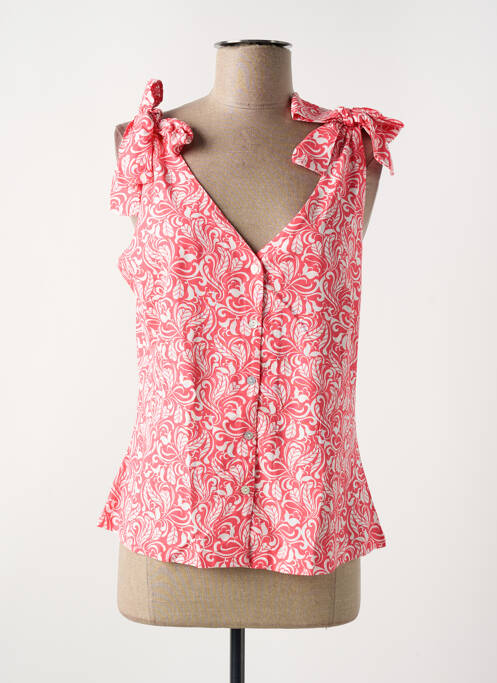 Top rose ICHI pour femme