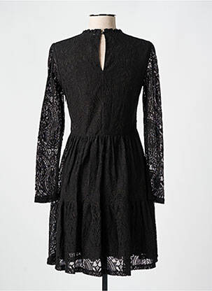 Robe courte manches longues manches longues noir MOLLY BRACKEN femme