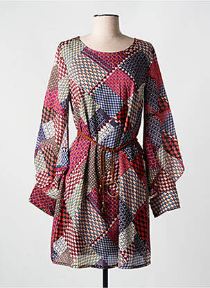 Robe courte rose MOLLY BRACKEN pour femme