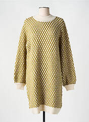 Robe pull vert ICHI pour femme seconde vue