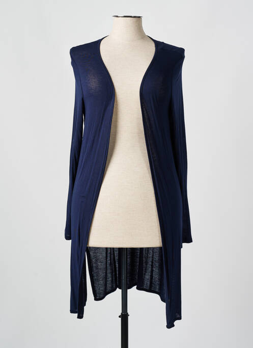 Gilet manches longues bleu STREET ONE pour femme