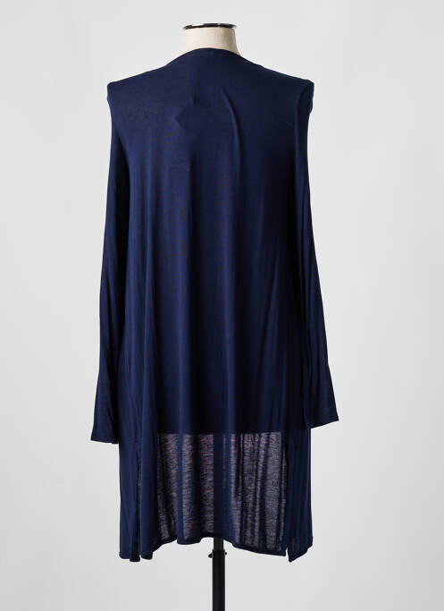 Gilet manches longues bleu STREET ONE pour femme