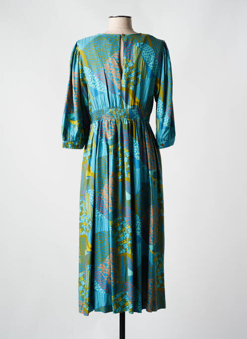 Robe longue bleu WHITE STUFF pour femme