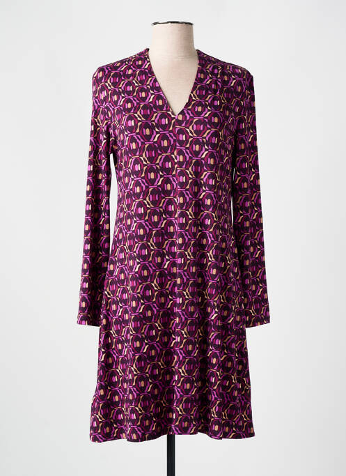 Robe mi-longue violet SURKANA pour femme