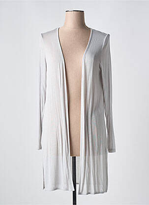 Gilet manches longues stretch gris STREET ONE femme
