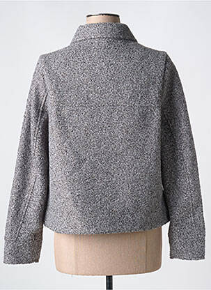 Manteau court coupe droite sans capuche gris STREET ONE femme