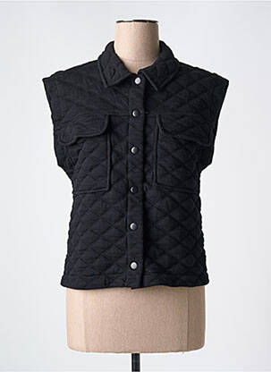 Veste casual poches noir GEISHA femme