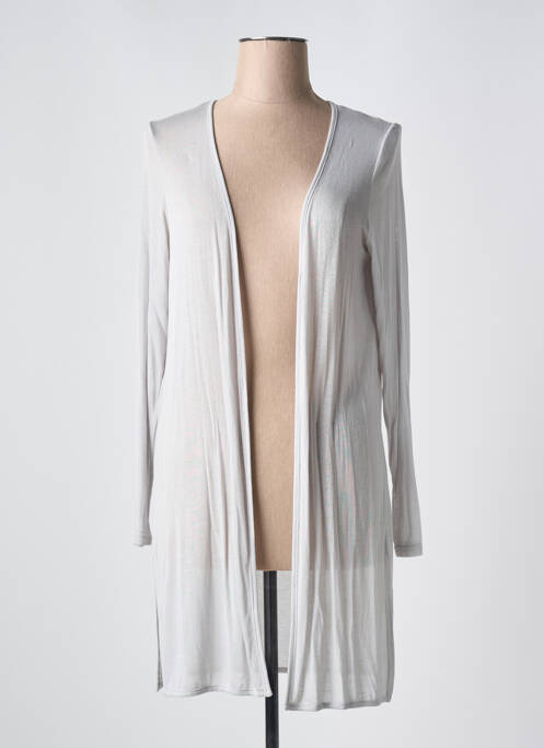 Gilet manches longues stretch gris STREET ONE femme